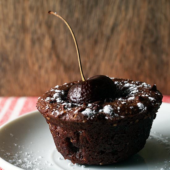 Cherry and Cacao Nibs Brownies