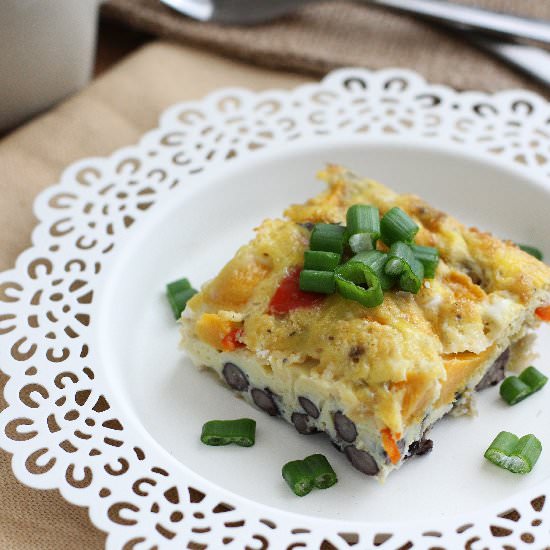 Black Bean Breakfast Bake