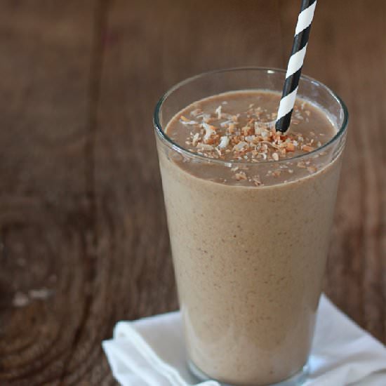 Toasted Coconut Coffee Smoothie