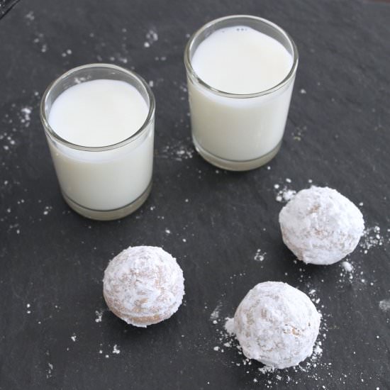 Powdered Sugar Donut Holes