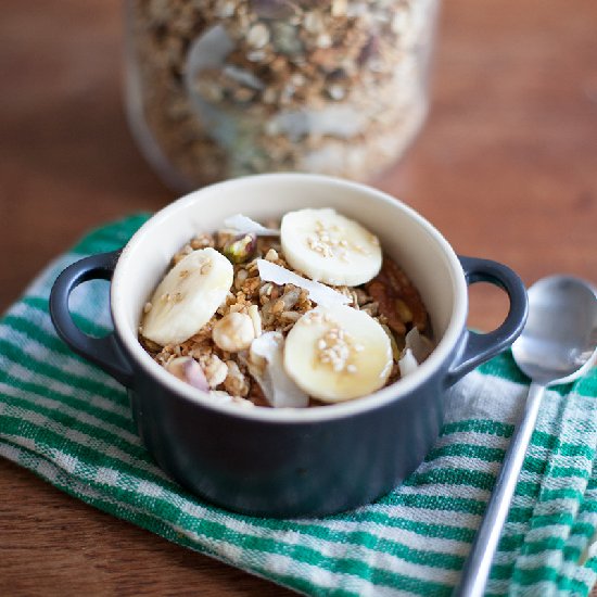 Luxurious Homemade Granola