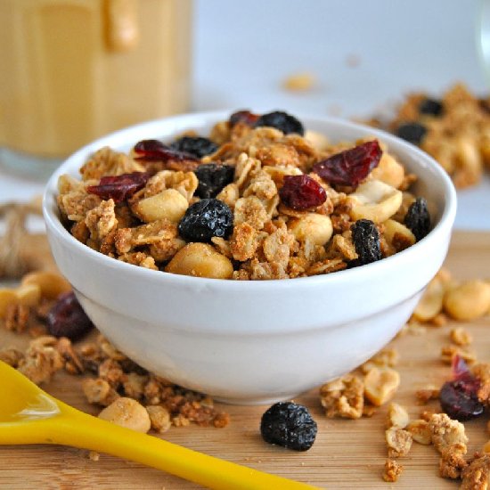 PB&J Granola