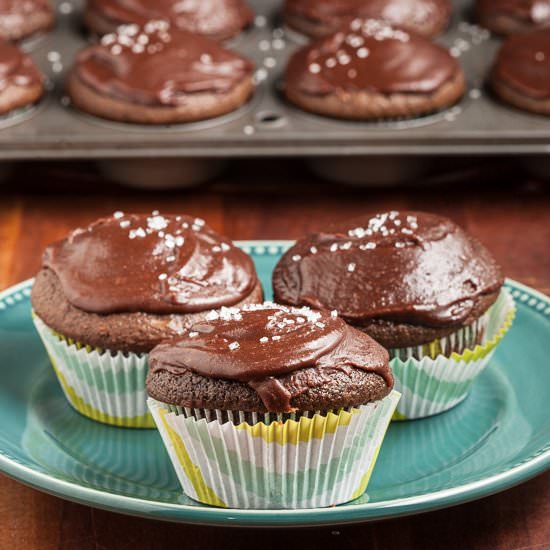 Chocolate Oatmeal Cupcakes