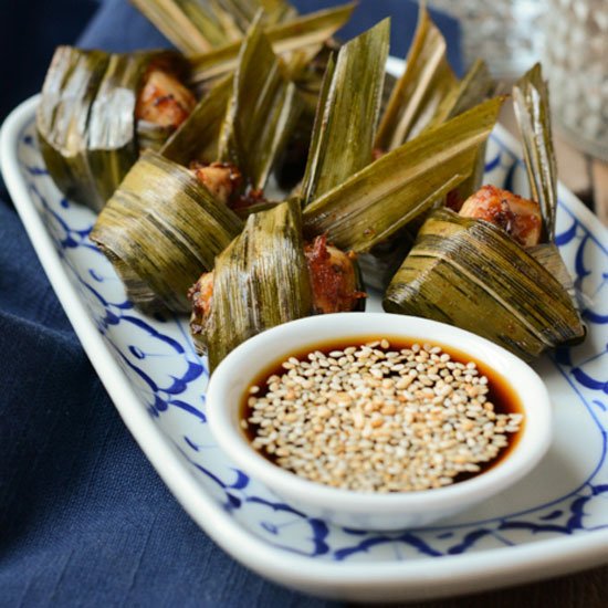 Pandan Chicken Bites