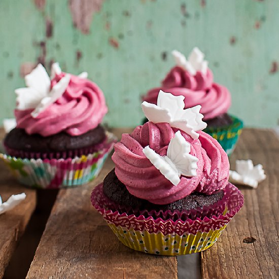 Vegan chocolate cupcakes