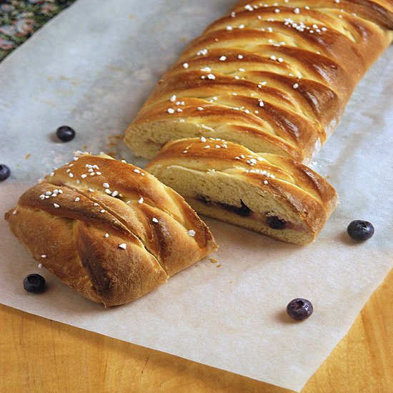 Braided Blueberry Lemon Bread