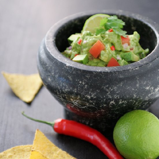 Perfect Homemade Guacamole