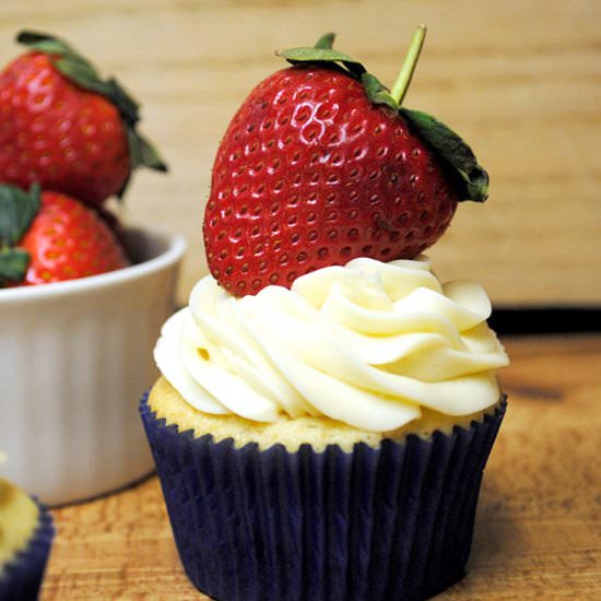 Strawberry Cheesecake Cupcakes