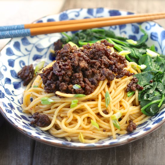 Spicy Noodles with Asian Flavors