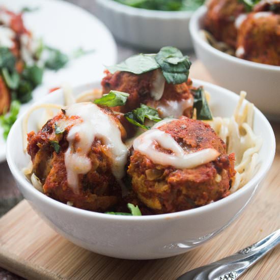 Crockpot Italian Turkey Meatballs