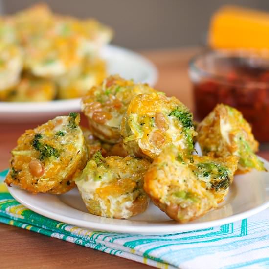 Broccoli & Cheese Quinoa Power Bite