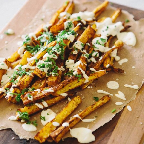 Paprika Parsnip Fries