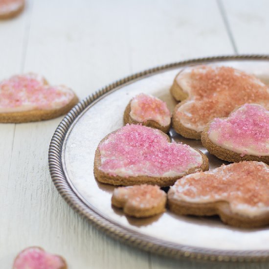 Valentine Heart Cookies