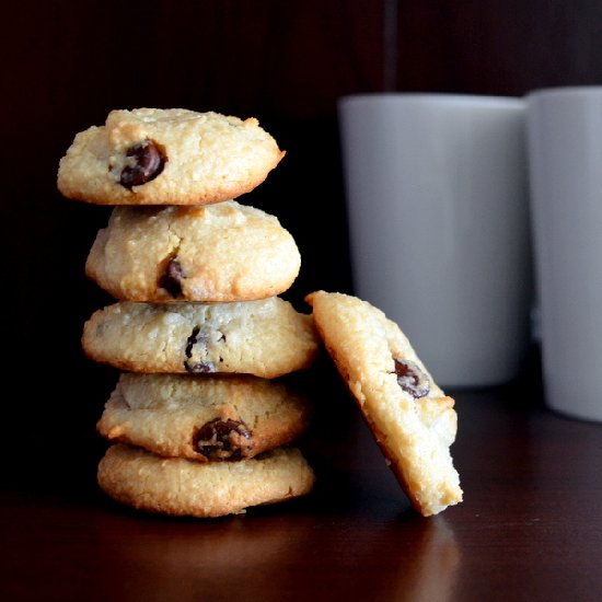 Almond Chocolate Chip Cookies