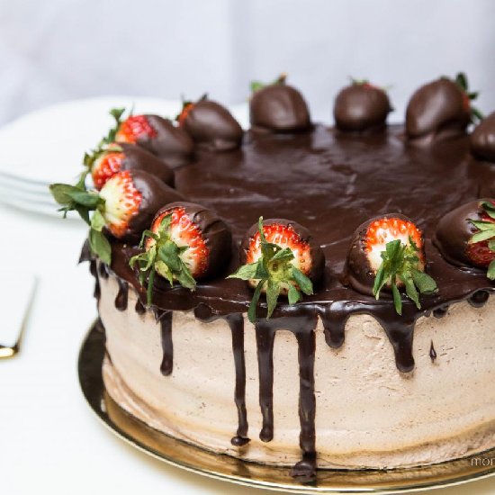 Strawberry Chocolate Cake