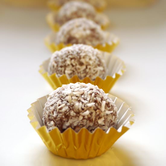 Coconut Chocolate Truffles