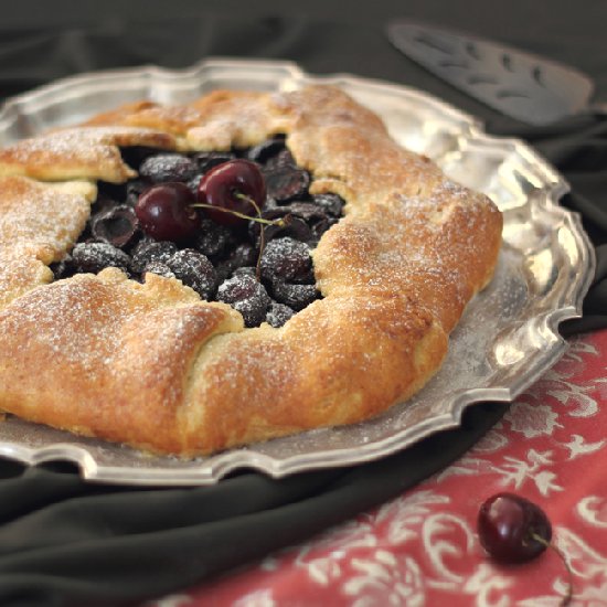 Cherry & Orange Galette