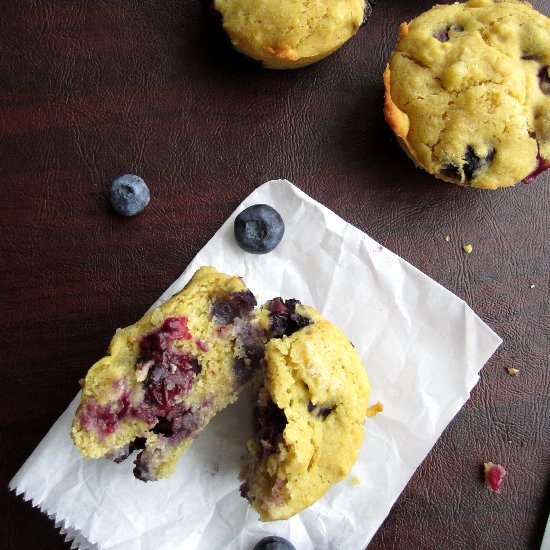 Gluten-Free Blueberry Muffins