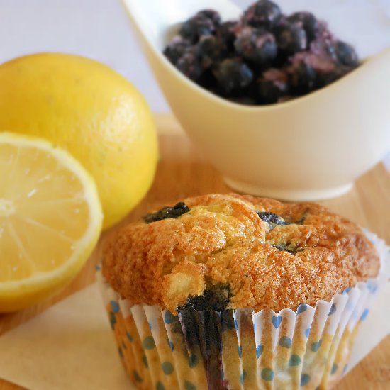 Lemon Blueberry Muffins