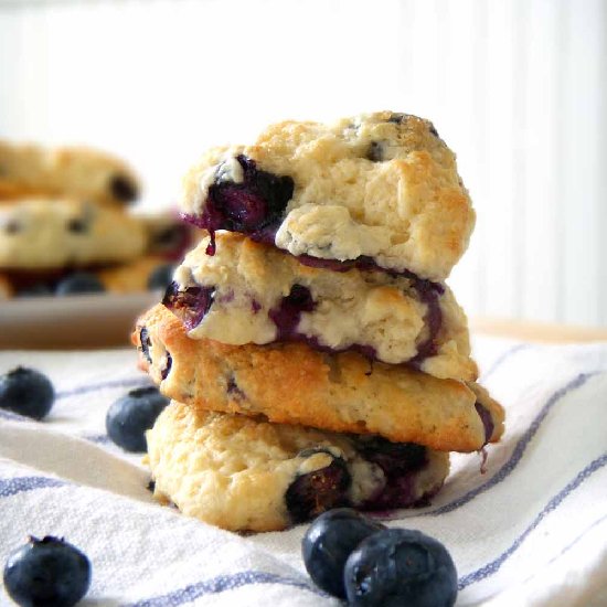 (mini) Blueberry Scones