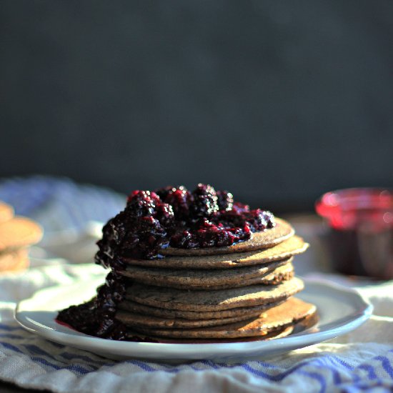 Cinnamon Quinoa Pancakes