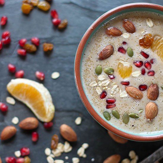 Dreamy Orange and Amaranth Porridge