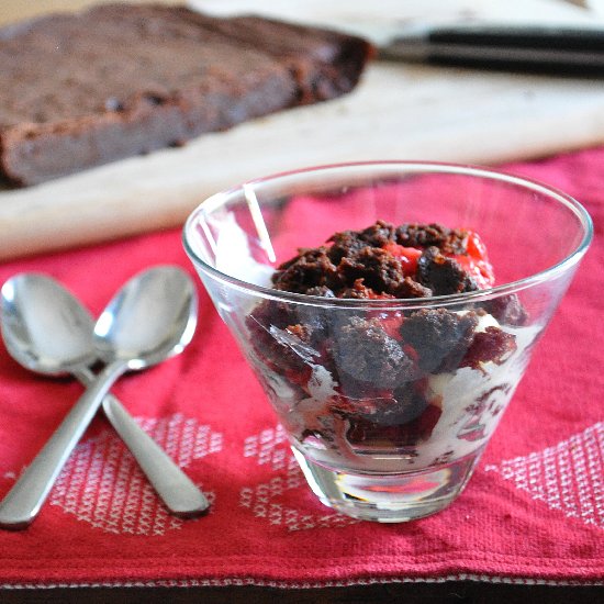 Mexican Brownie Sundaes