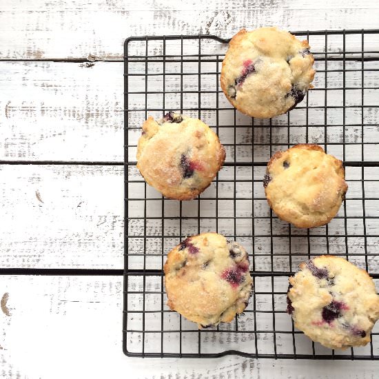 Old Fashioned Blueberry Muffins