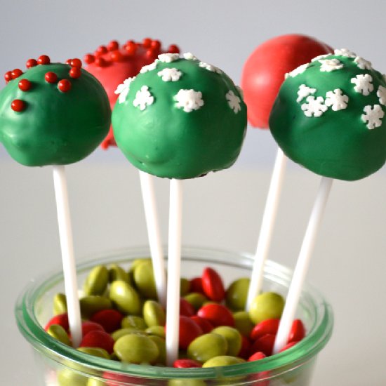 Christmas Cake Pops