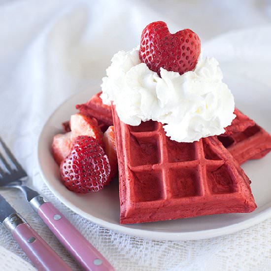 Strawberry Waffles