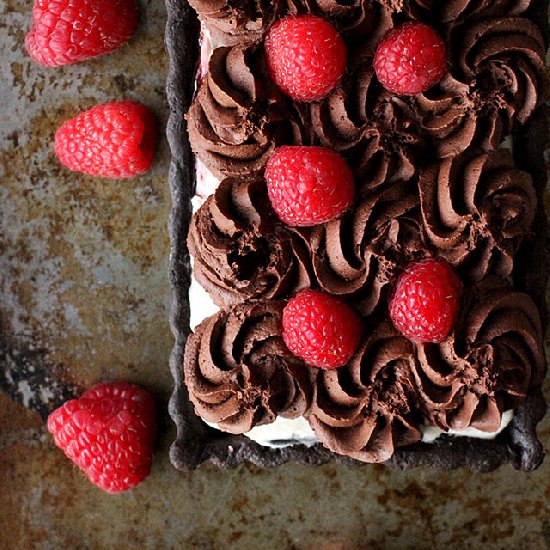 Chocolate Raspberry Tart