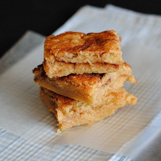 Snickerdoodle Bars