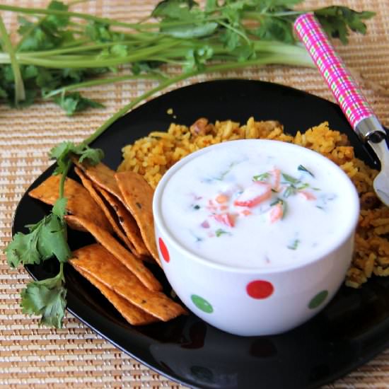 Masala Yogurt / Raita