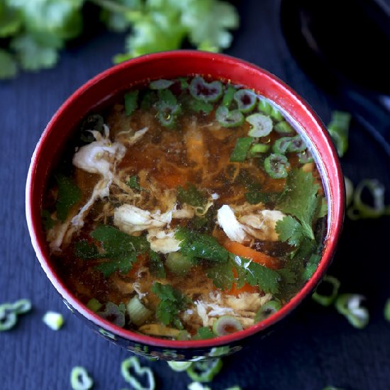 Spicy Egg Drop Soup