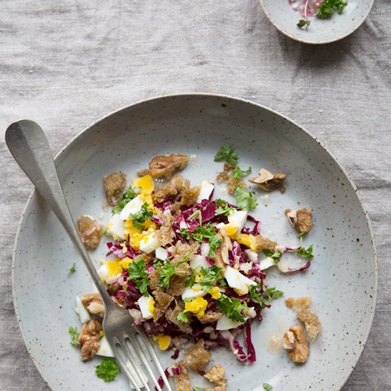 Shredded Radicchio Salad