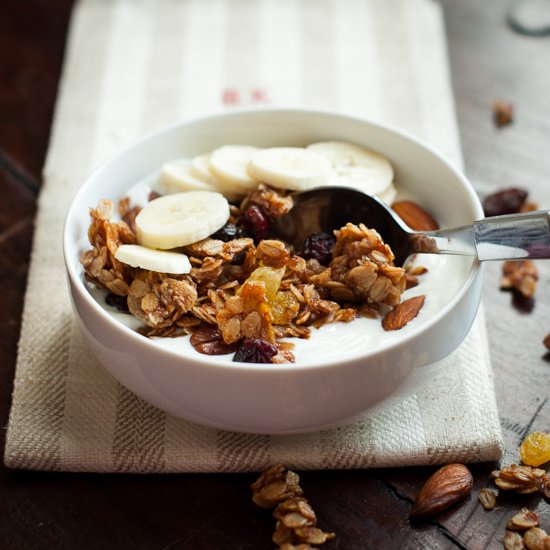 Sweet Granola With A Kick