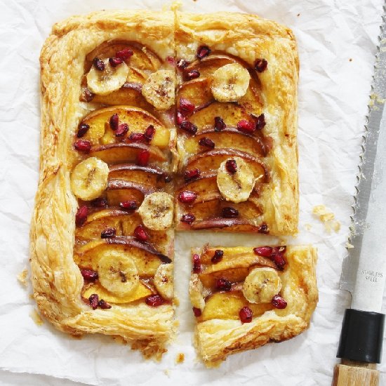 Caramalized Fruit Tart