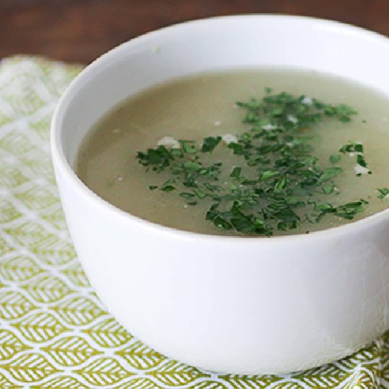 Sunchoke Sage Soup