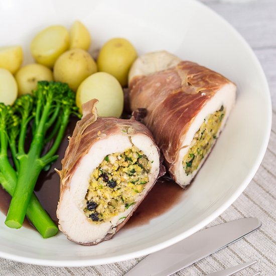 stuffed chicken breast