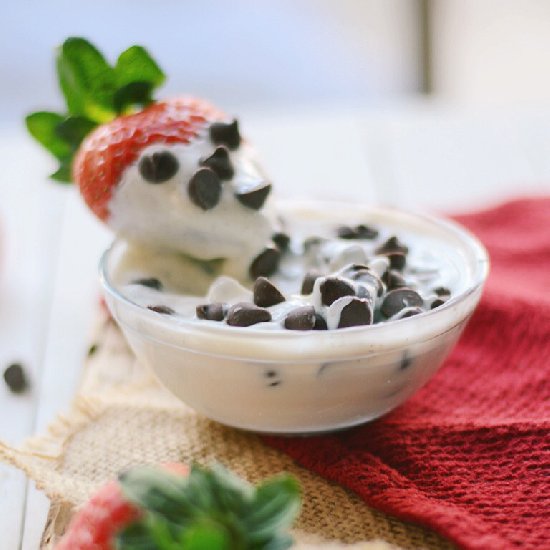 Chocolate “Dipped” Strawberries