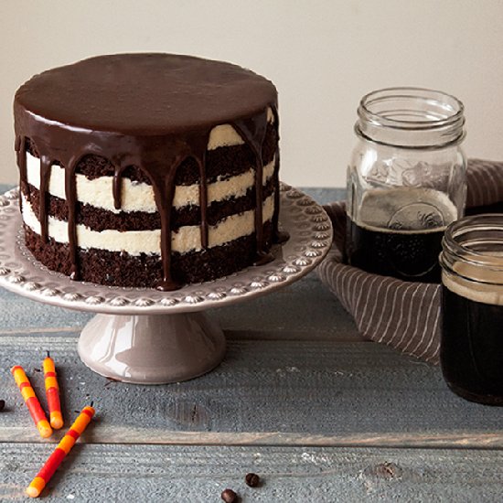 Boozy Chocolate Stout Cake