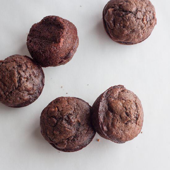 Chocolate Banana Muffins