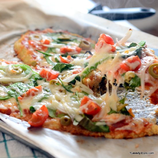 Quinoa Crust Pizza