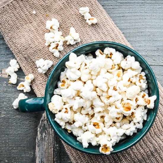 Toasted Rosemary Popcorn