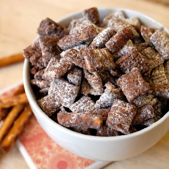 Salted Pretzel Muddy Buddies