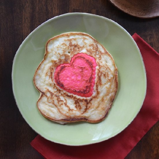 Be My Valentine Pancakes