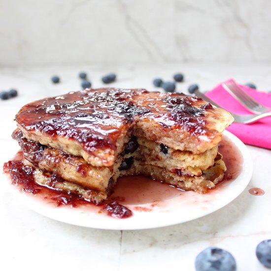 Multi-Grain Yogurt Pancakes