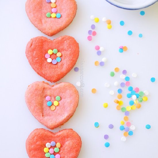 Gluten-Free Mini Heart Cookies