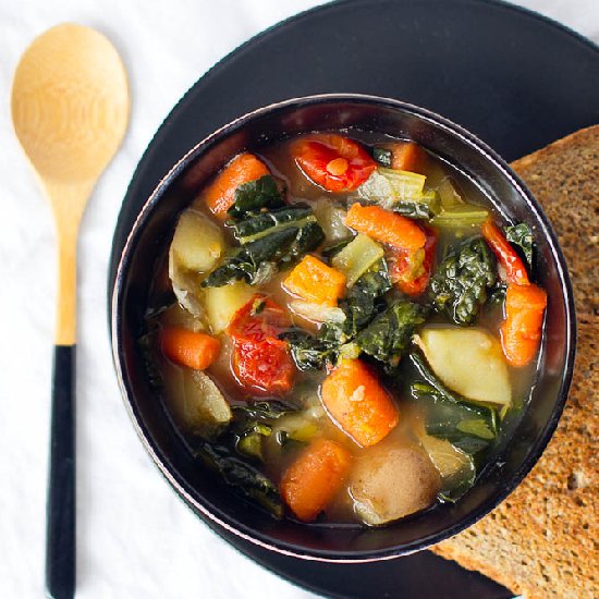 Easy Vegan Vegetable Soup