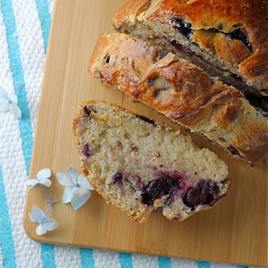 Blueberry Honey Bread